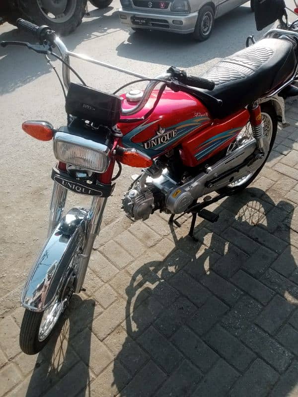 I sell my bike unique 2016 model mardan register 7