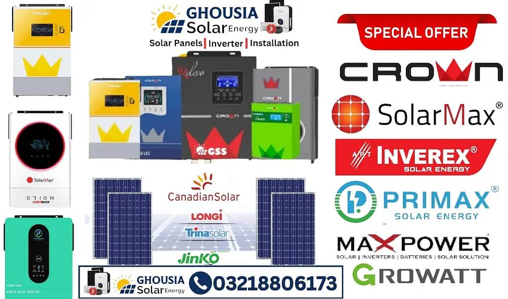 crown Xavier3 kw 3.6kw 5.6kw 5.8kw6kw9.8kw primax solarmax 0