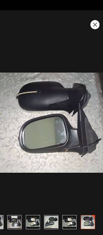 Suzuki Cultus, Mehran, Khyber, margalla side mirrors With indicators 1