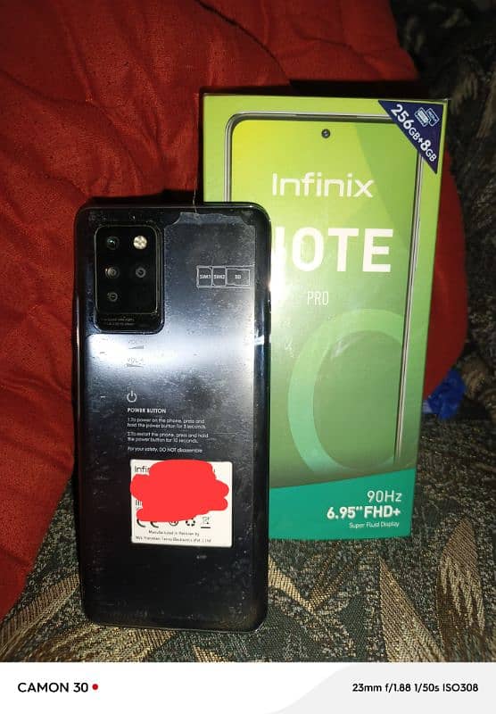 infinix note 10 pro 8/256 3