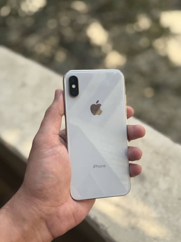 iphone X PTA Approved 64GB White 5