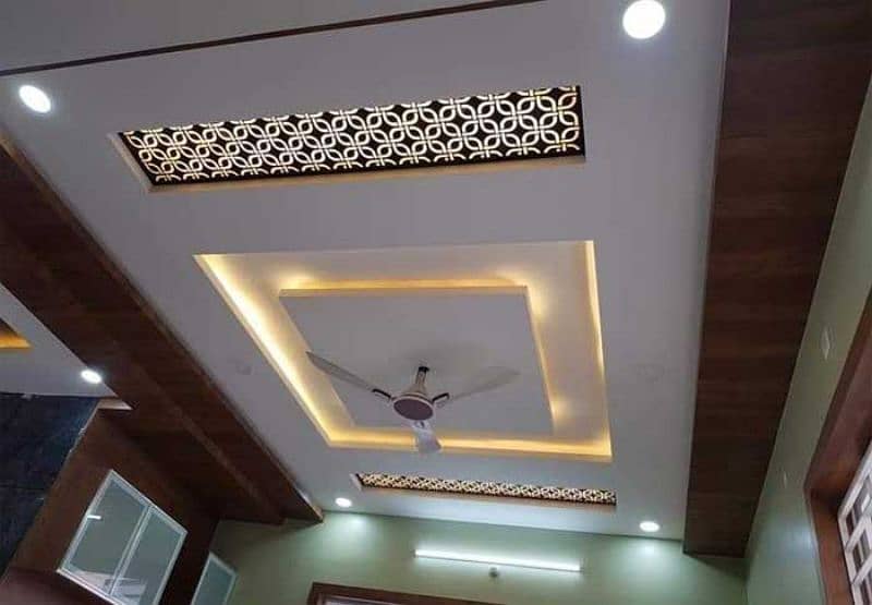 false ceiling pop  / Gypsum ceiling/moldling frame /Roof ceiling 9