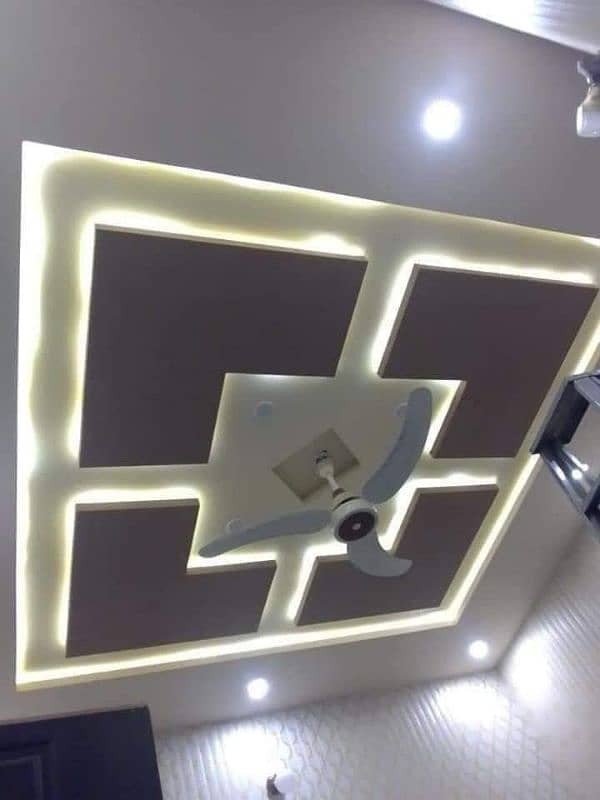 false ceiling pop  / Gypsum ceiling/moldling frame /Roof ceiling 13