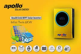 Apollo Inverter 6KW Off-Grid / Ongrid / Hybrid Solar Inverter