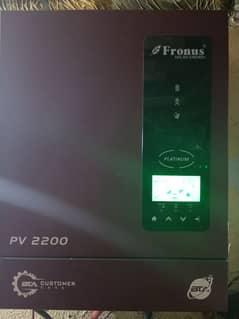 Fronus platinum PV2200 1.6kw