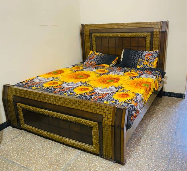 wooden king size bed 3