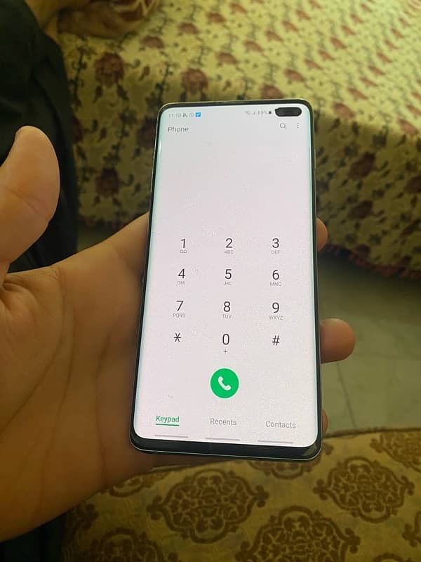 samsung s10 plus 6/128 dual sim approved 5