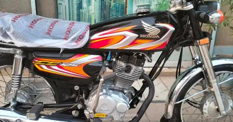 Honda 125 2022 Model Genuine Condition Lahore Registered (03126068910) 1