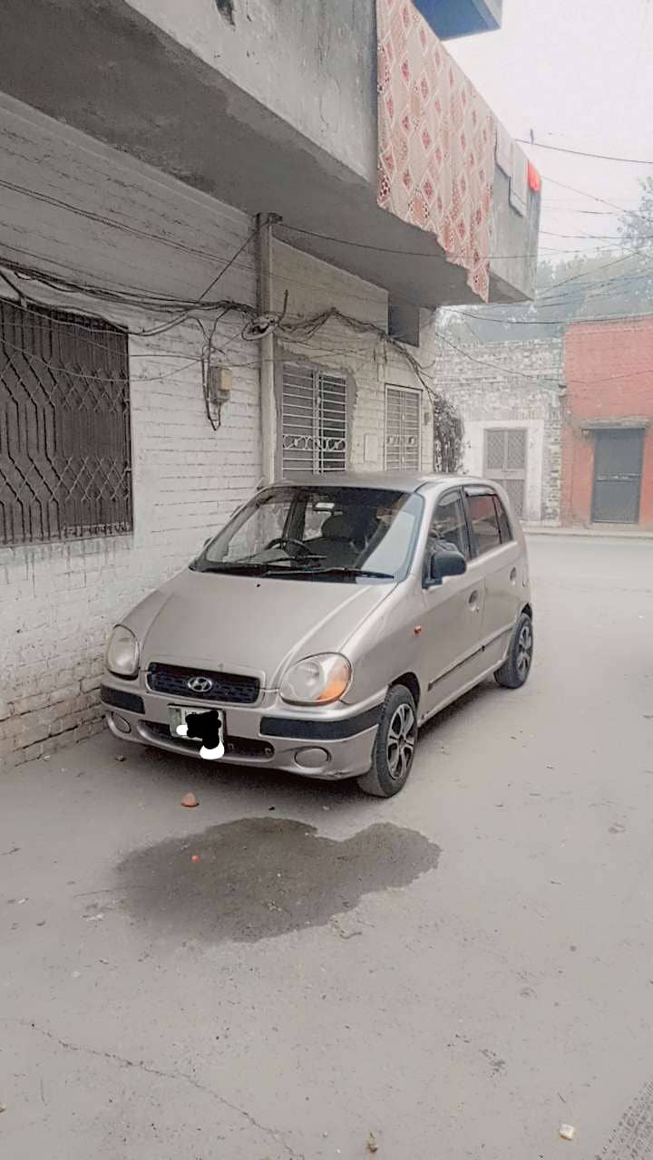 Hyundai Santro 2003 registered in 2004 0