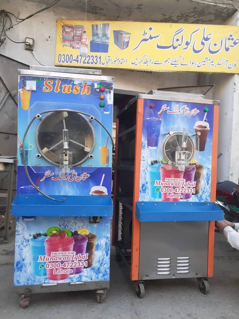 Cone Machine / Slush Machine / Icecream Machine / Slush Flavour 12