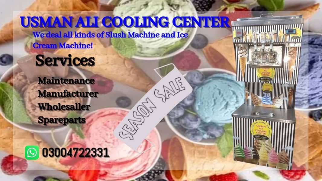 Cone Machine / Slush Machine / Icecream Machine / Slush Flavour 0