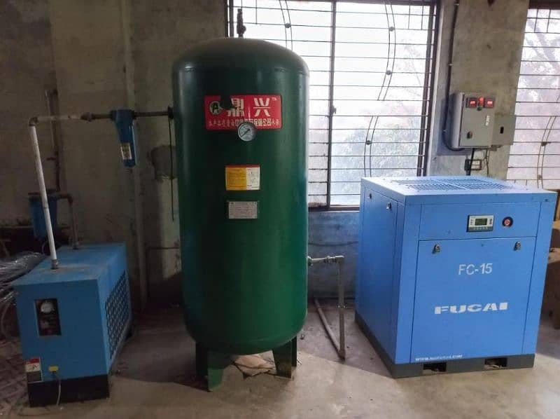 air compressor (screw type) 2