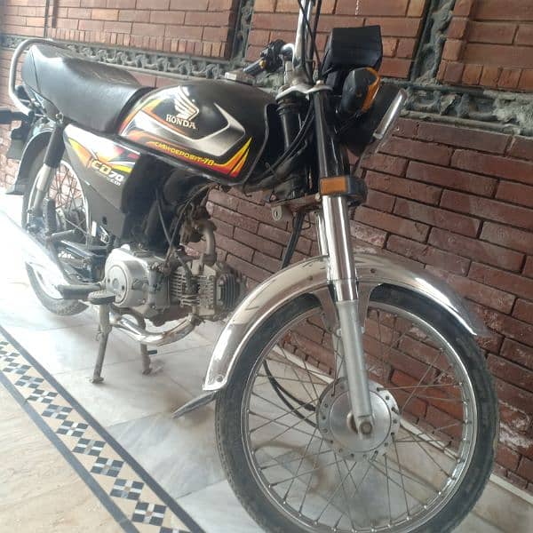 Honda CD 70 urgent for sale 1