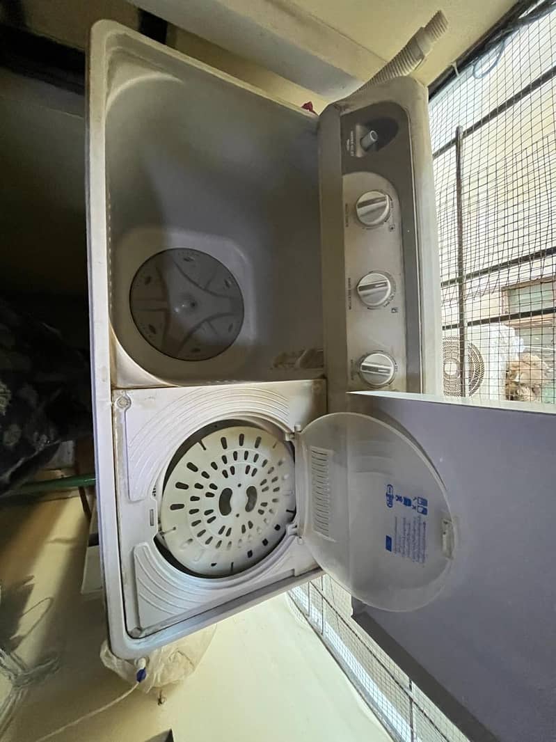 Super Asia Twin Tub washer and dryer 2