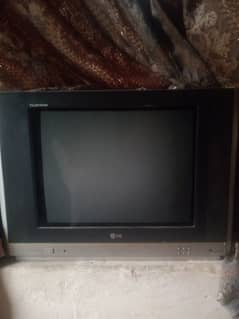 LG TV 21" Gray color good condition