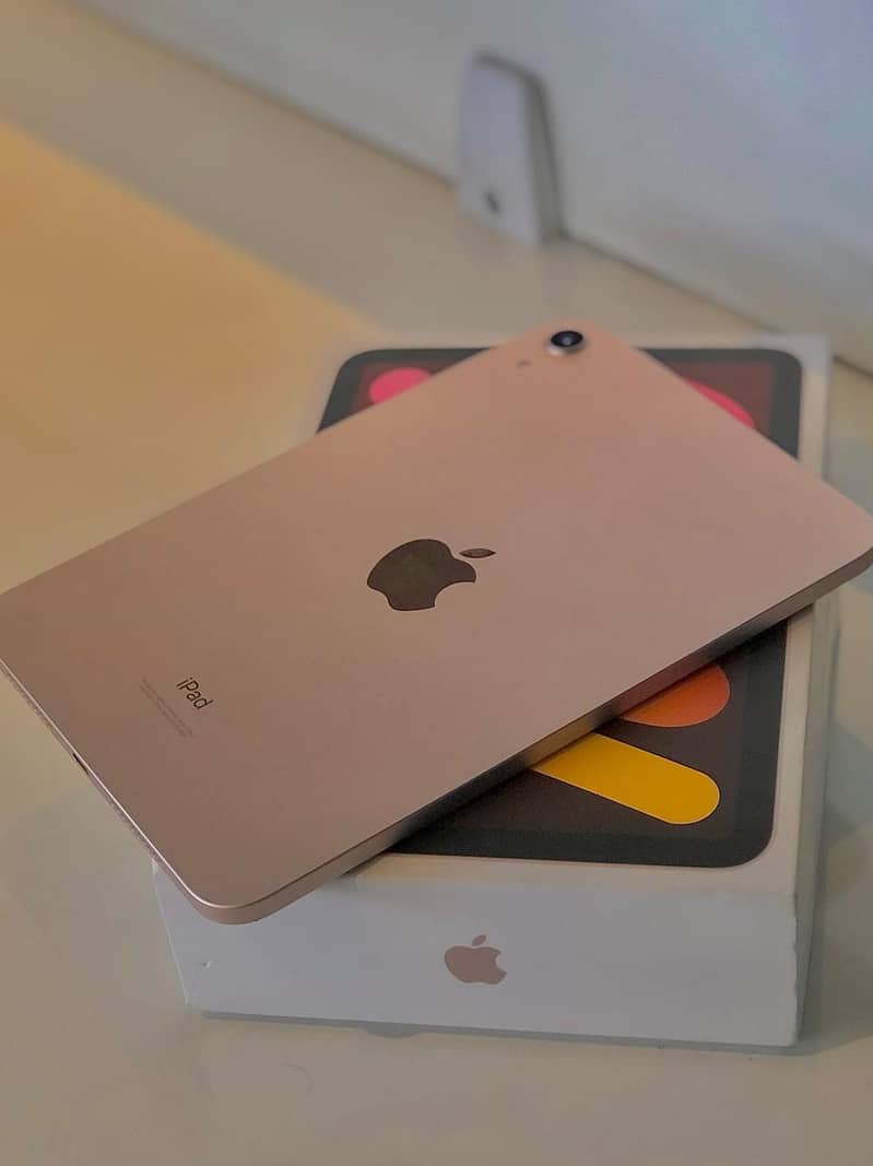 Apple iPad Mini 6 64 GB ROSE GOLD COLOUR + APPLE PENCIL 2ND GEN 4