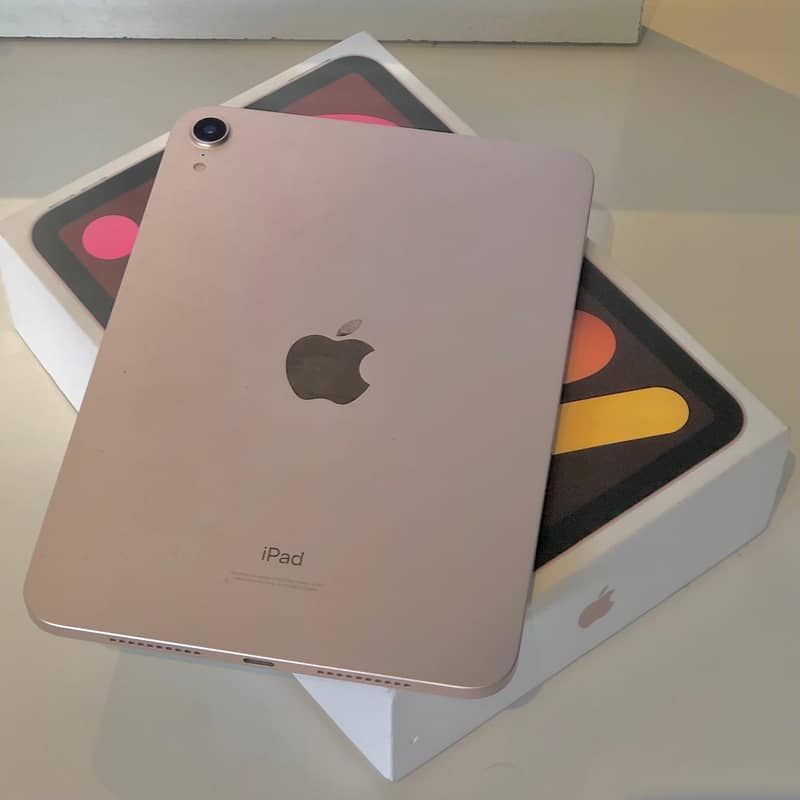 Apple iPad Mini 6 64 GB ROSE GOLD COLOUR + APPLE PENCIL 2ND GEN 6