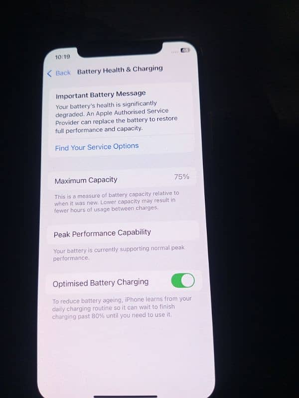 iphone xs 64 gb non pta face id ok 10/9.5 condition 75 battery health 2