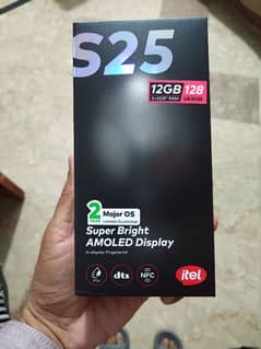 Itel S25 Just box opened (Only sale)