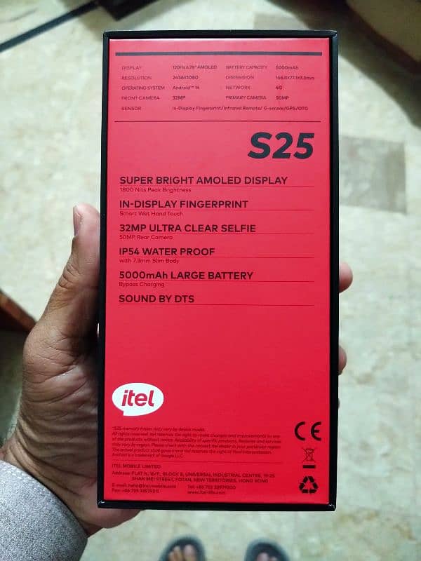 Itel S25 Just box opened (Only sale) 1