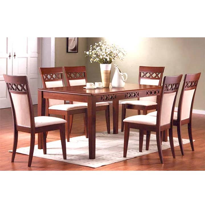 6 seater dining table,metal steel chair/luxury dining set 13