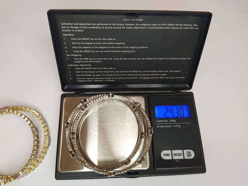 Digital Weighing Scale 0.01g High Precision Weight Machine Portable 1