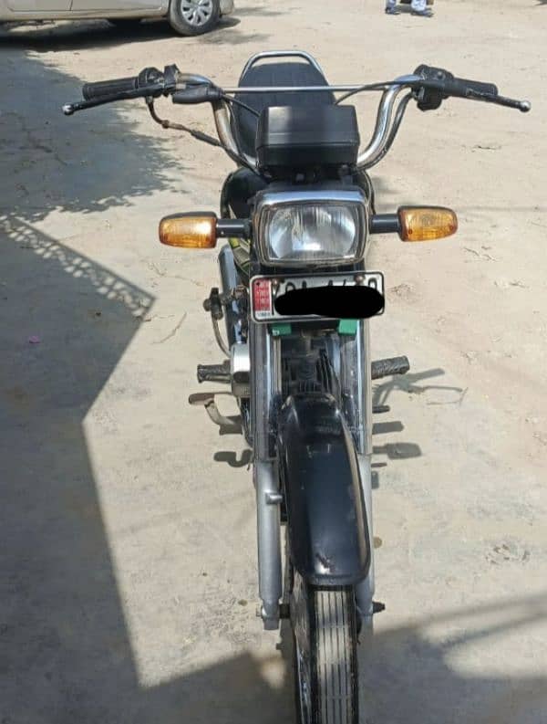 Honda CD 70 2023 for sale Karachi number 1