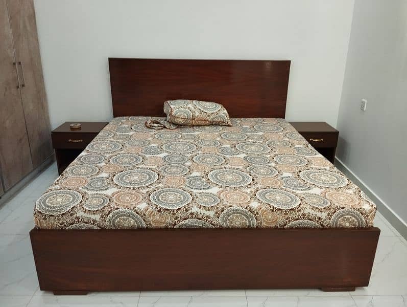 King Size Bed with mattress 2