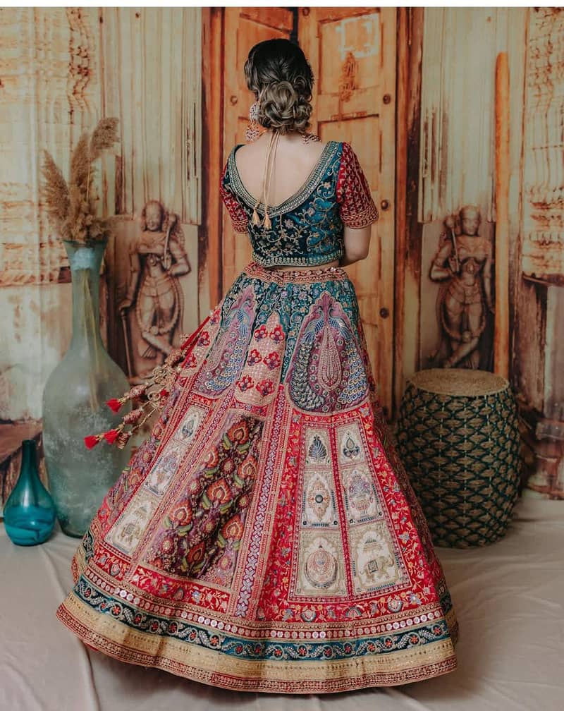 Indian Designer Bridal Lehnga/bridal dress/ barat dress/ 0