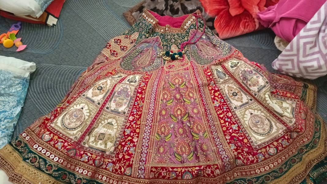 Indian Designer Bridal Lehnga/bridal dress/ barat dress/ 10