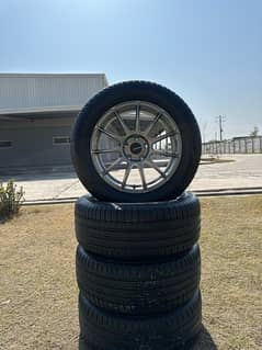 Falken Tyres & Original Advan Rims