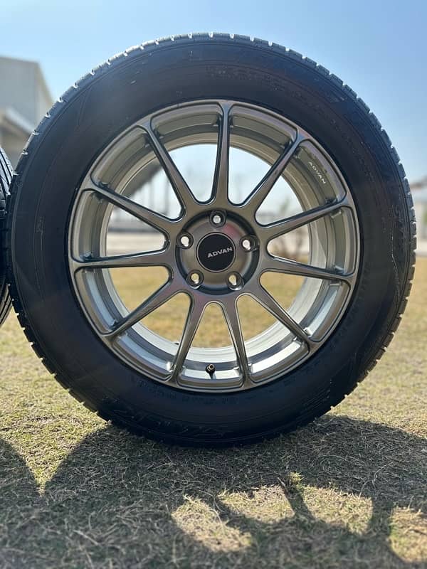 Falken Tyres & Original Advan Rims 7