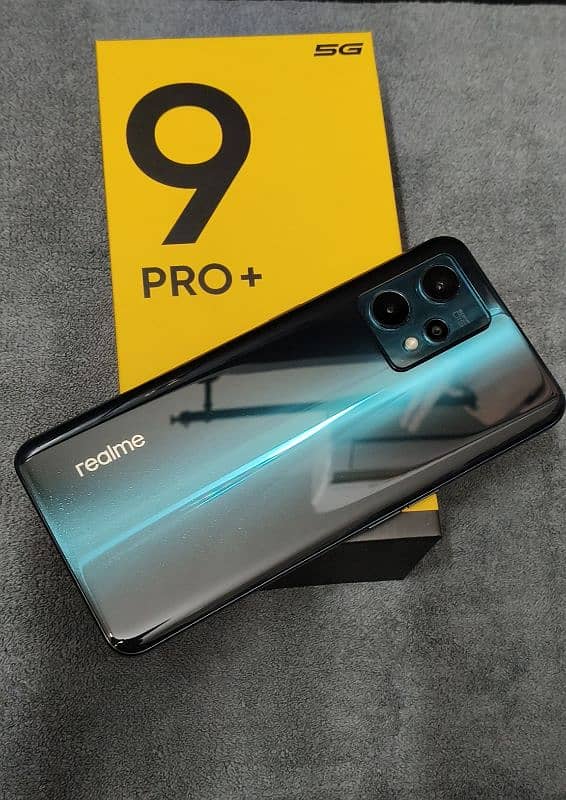 Realme 9 Pro Plus 5g official PTA approved full box pack 2