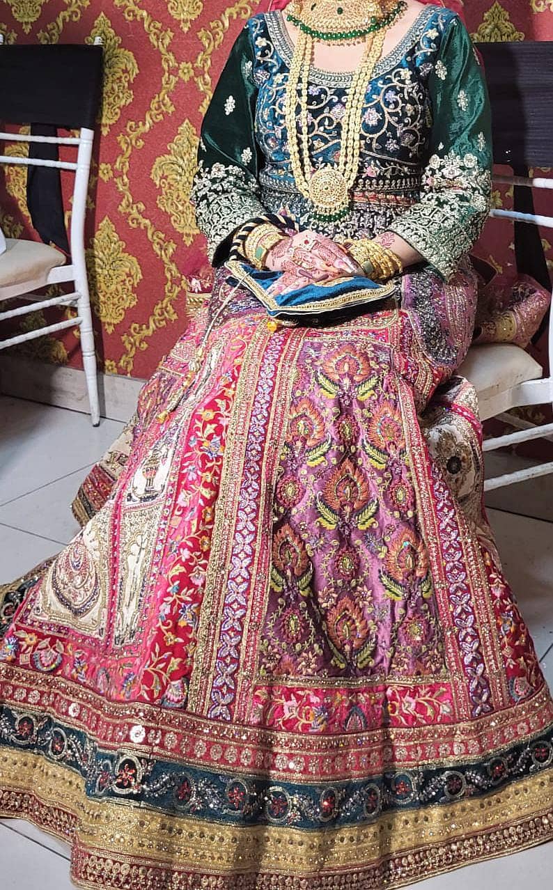 Indian Designer Bridal Lehnga/bridal dress/ barat dress/ 1