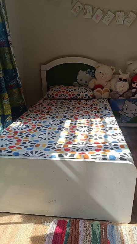 kids beds with side table , Dressing table and dressing mirror 0