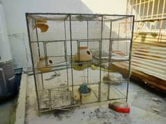 6 portion Cage Iron. Heavy