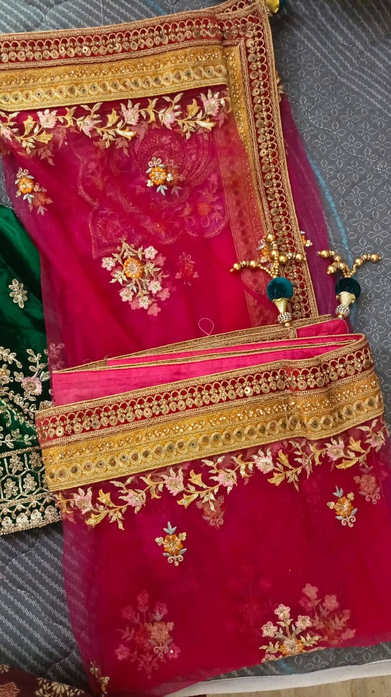 Indian Designer Bridal Lehnga/bridal dress/ barat dress/ 3