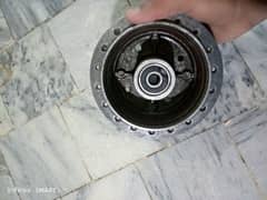 70 rear hub drum