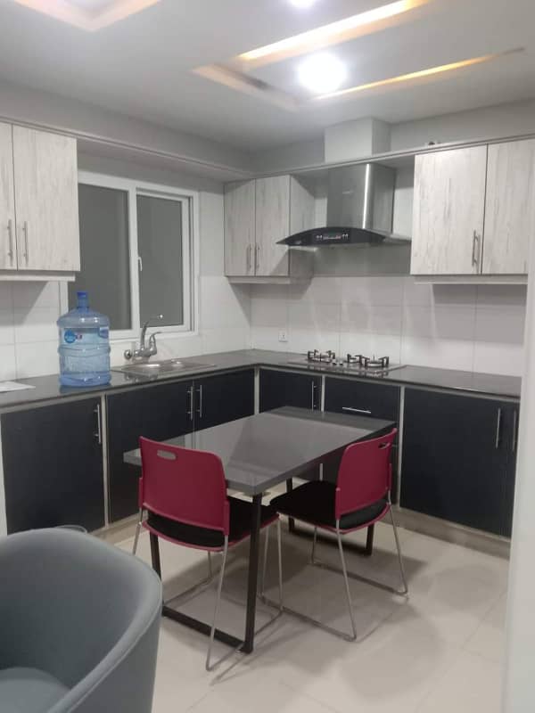 Two bed furnished flat available for rent location near Kashmir high way and metro station 1