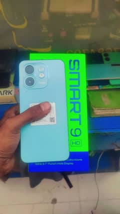 infinix smart9 Hd 4+64 full warranty just box open