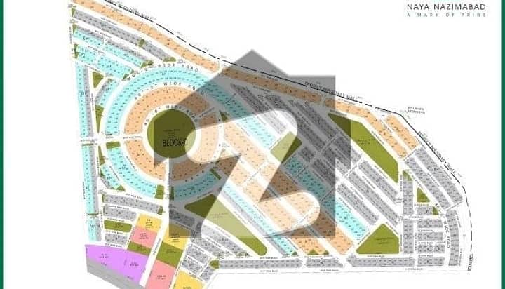 240 Square Yards Open Plot In Naya Nazimabad Block C 2