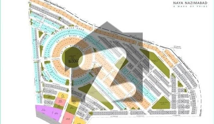 240 Square Yards Open Plot In Naya Nazimabad Block C 3