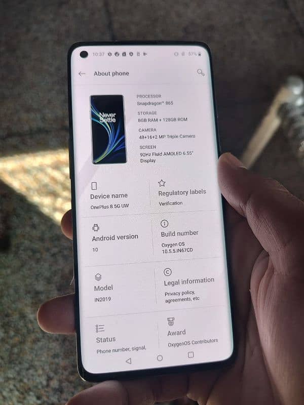 Oneplus 8 5G 8/128 6