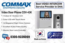 Video Intercom In DHA (Commax)