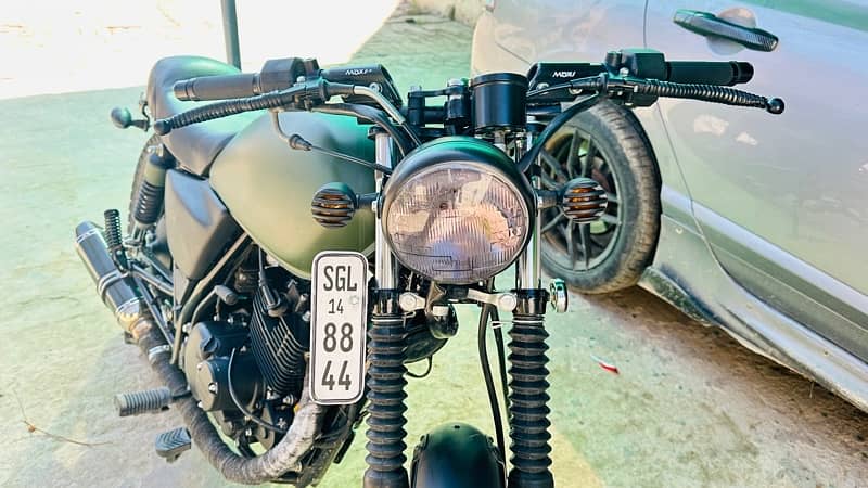 suzuki gs150 converted into cafe racer 14