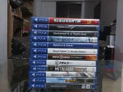 PS4 games, All have different prices. Not all for 10,000