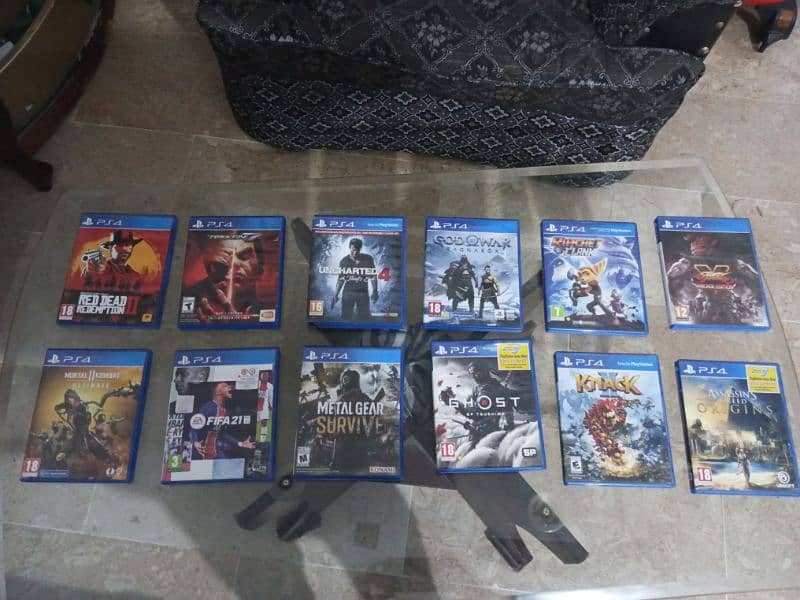 PS4 games, choose any you want. all have different prices. 1