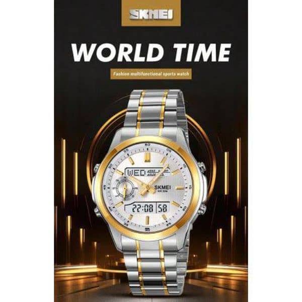 the new skmei 2284 worldtime 2