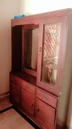 WOODEN DRESSING TABLE