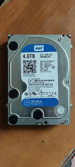 WD hard drive 4TB